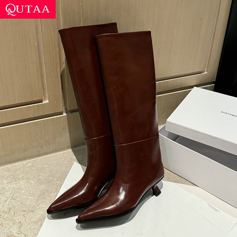Women'S Fashion Knee High Boots - Qutaa moda notícias mulheres joelho botas