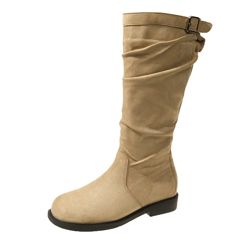 Women'S Fashion Knee High Boots - Botas Femininas de Cano Alto para