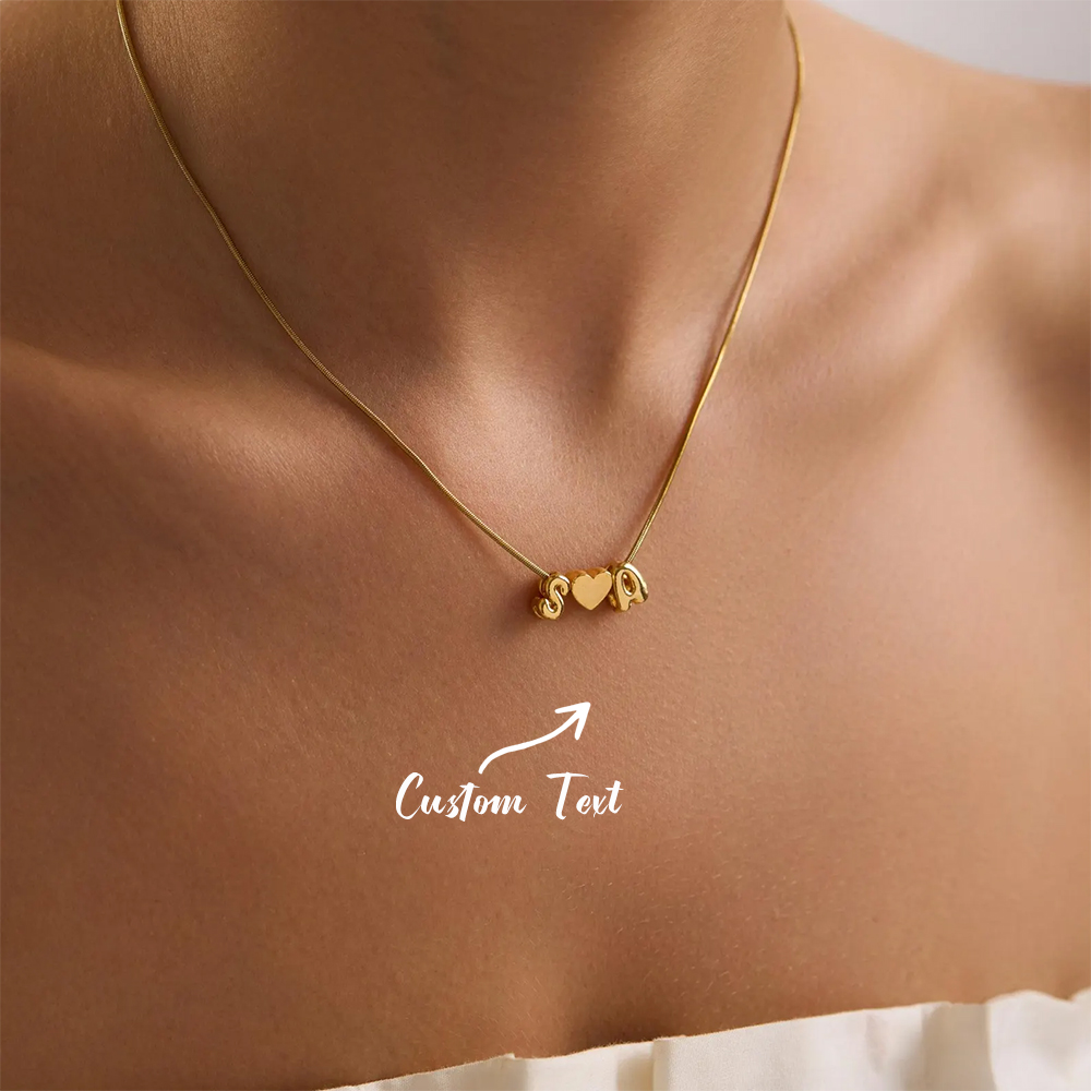 Women Fashion Names - Colar Personalizado com Dois Nomes Iniciais
