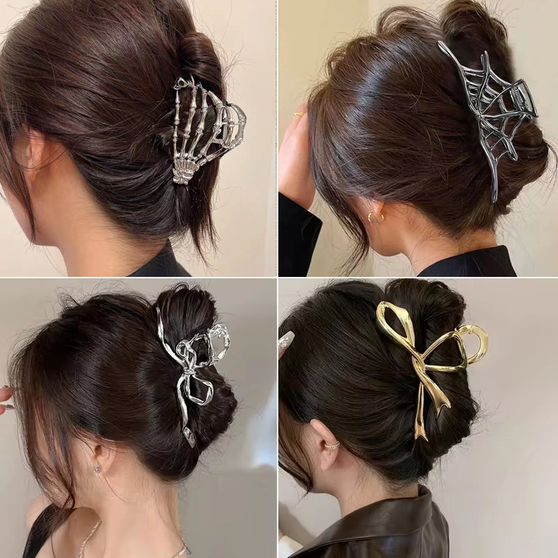 Women'S Fashion Korea - Metal Star Hair Claw Clips para