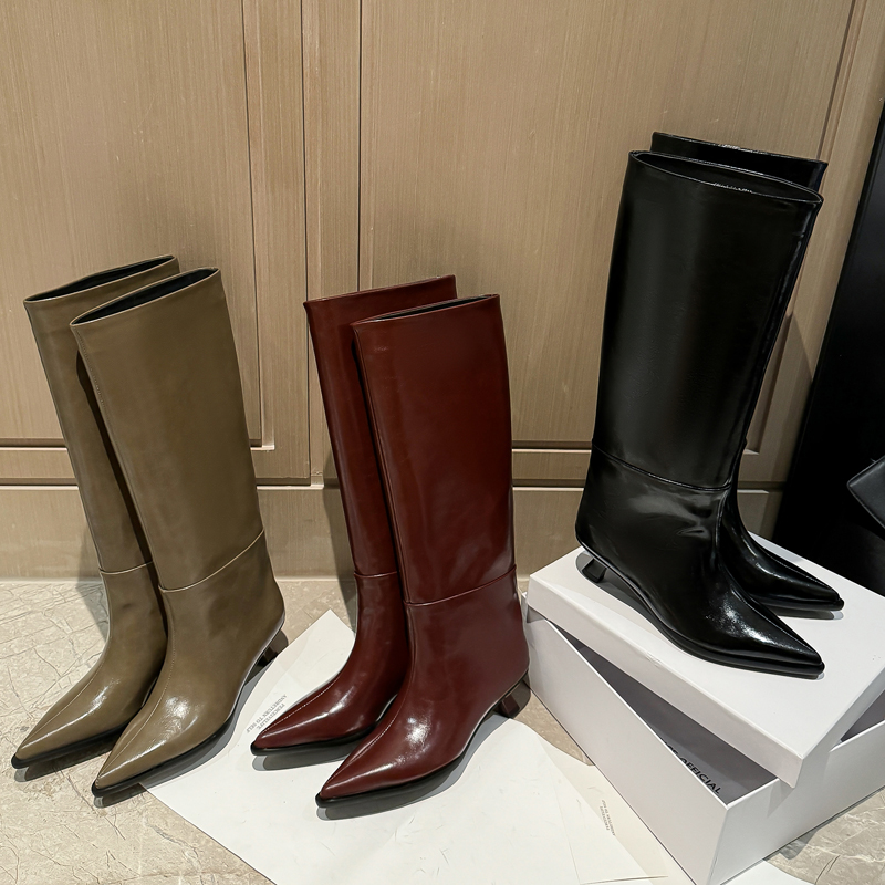 Qutaa moda notícias mulheres j - Women'S Fashion Knee High Boots avaliação e preço