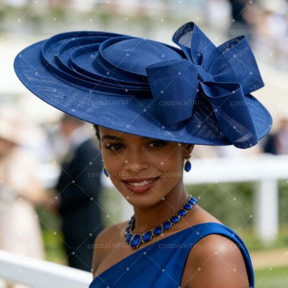 Chapéu Fascinator Grande com L - Women'S Fashion Kentucky Derby avaliação e preço