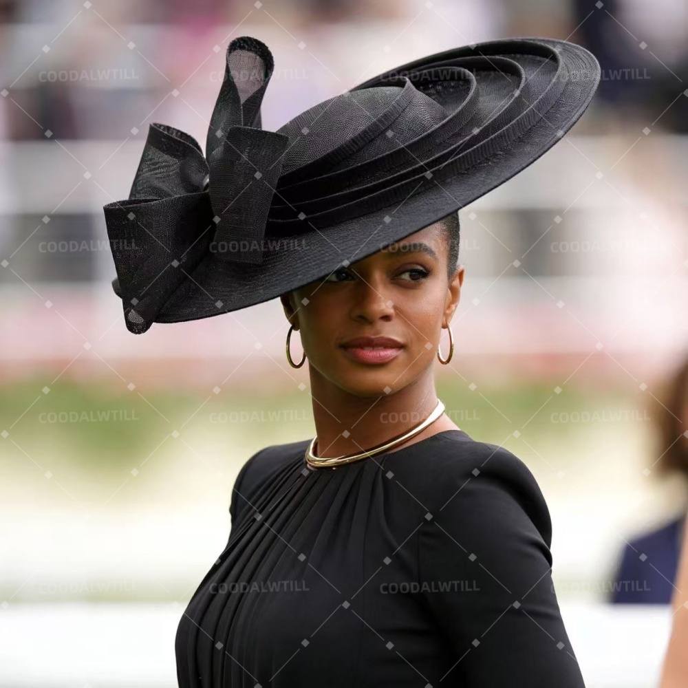 Chapéu Fascinator Grande com L - Women'S Fashion Kentucky Derby avaliação e preço