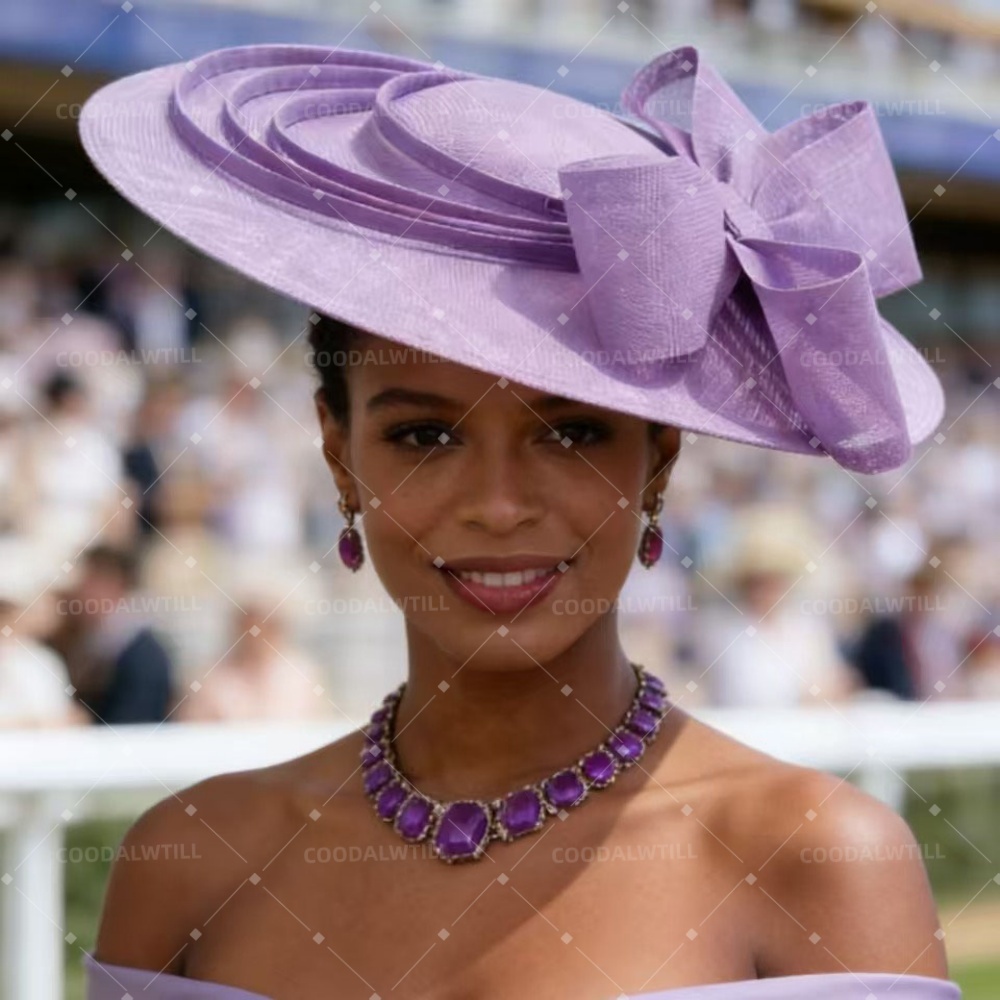 Chapéu Fascinator Grande com L - Women'S Fashion Kentucky Derby avaliação e preço