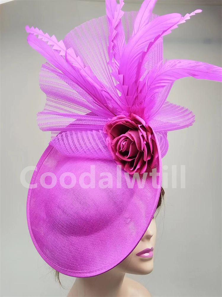 Elegante flor fascinator pillb - Women'S Fashion Kentucky Derby avaliação e preço