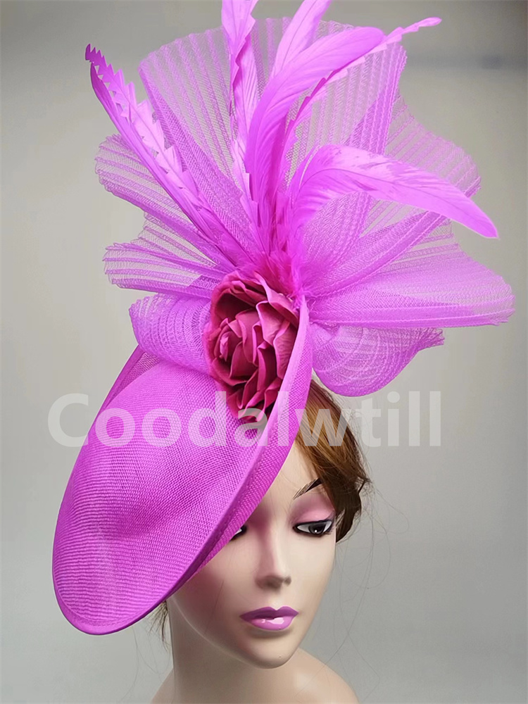 Elegante flor fascinator pillb - Women'S Fashion Kentucky Derby avaliação e preço