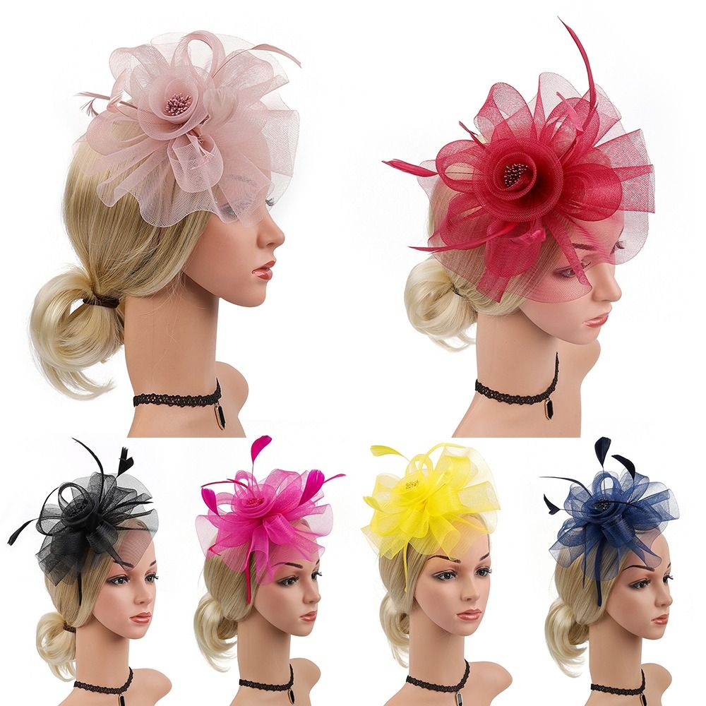Vintage Feathers Fita Fascinat - Women'S Fashion Kentucky Derby avaliação e preço