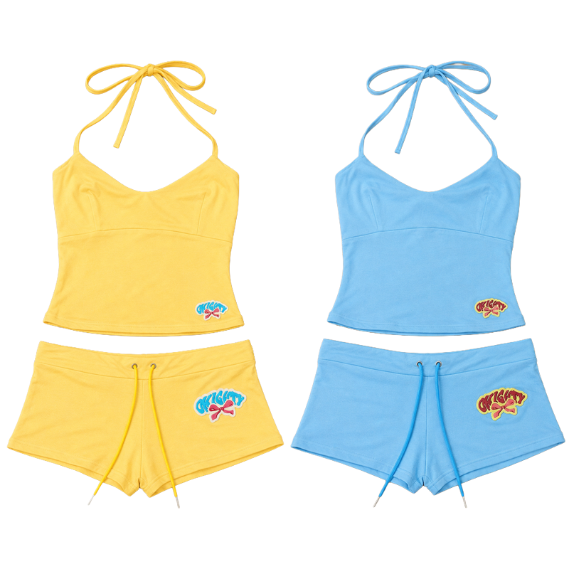 Conjunto Feminino de 2 Peças:  - Lace Trim Cami avaliação e preço