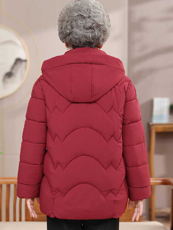 Jaqueta de Algodão Forrada com - Women Fashion Over The Years avaliação e preço