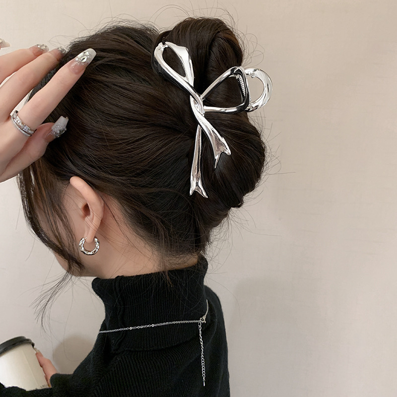 Grampo de cabelo oco vintage p - Women'S Fashion Korea avaliação e preço