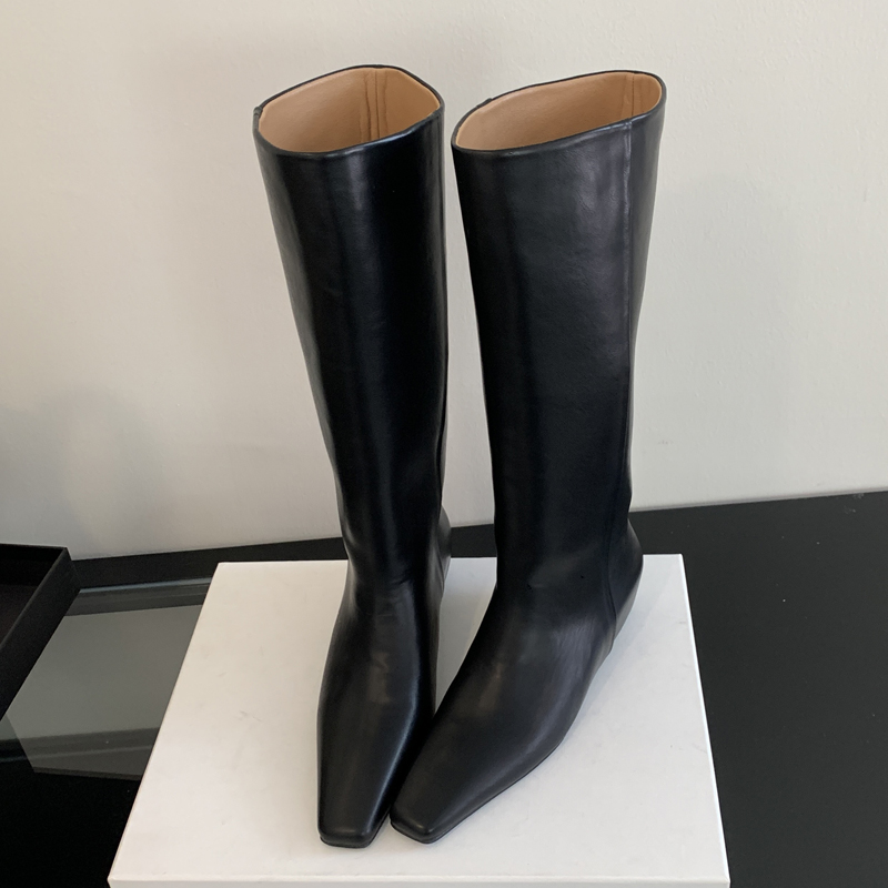 Eilyken couro macio apontou to - Women'S Fashion Knee High Boots avaliação e preço