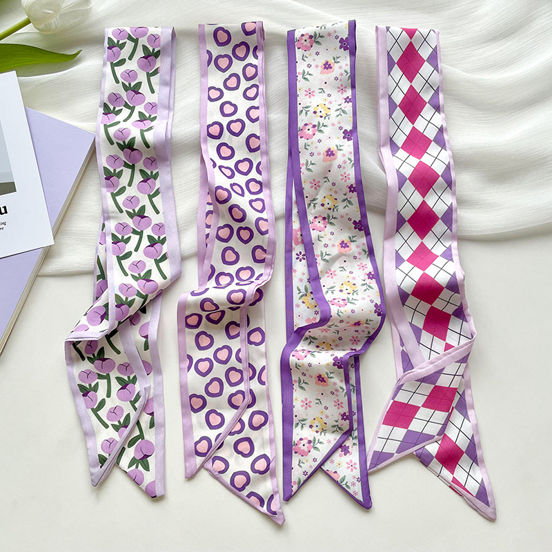 Novo luxo estreito curto lenço - Women Fashion Necktie avaliação e preço