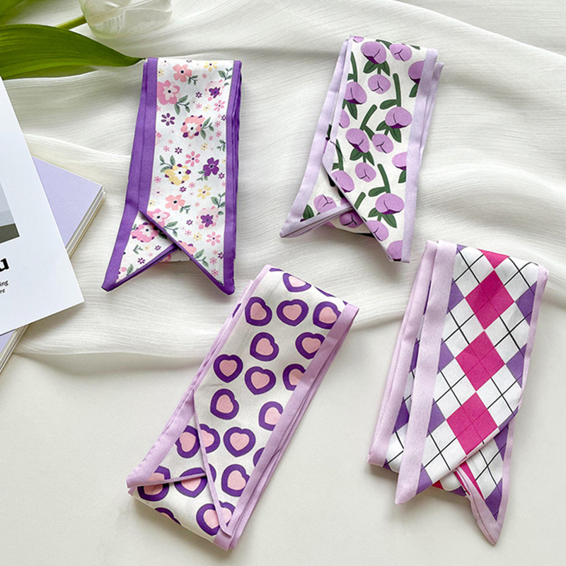 Novo luxo estreito curto lenço - Women Fashion Necktie avaliação e preço