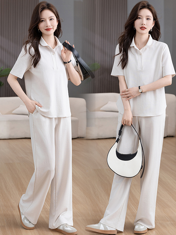 Conjunto Esportivo Casual de T - Women Fashion Over The Years avaliação e preço