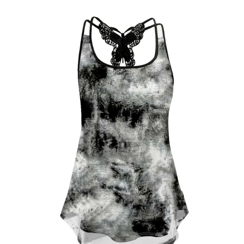 Plus size 1xl-5xl impressão re - Women'S Fashion Vest Tops avaliação e preço