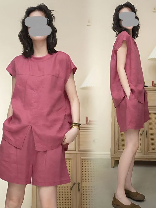 Conjunto de Algodão e Linho de - Women Fashion Over The Years avaliação e preço