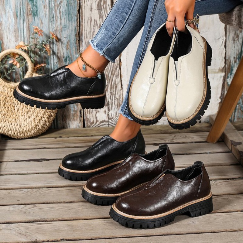 Sapatos Femininos Estilo Britâ - Women'S Fashion Shoes avaliação e preço