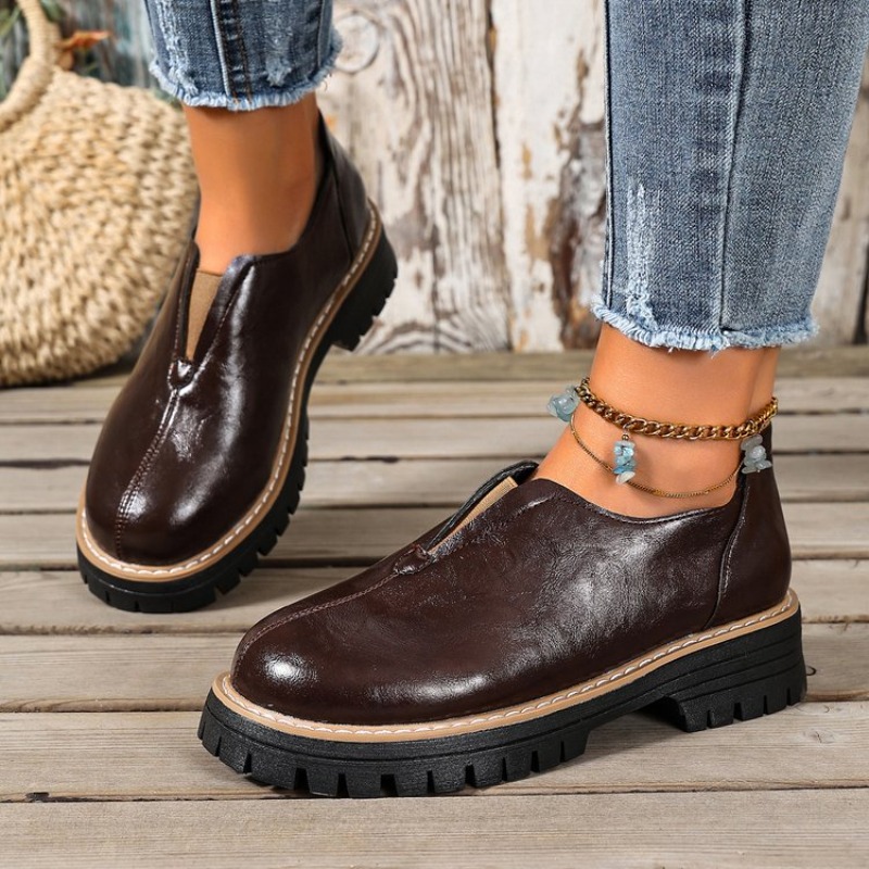 Sapatos Femininos Estilo Britâ - Women'S Fashion Shoes avaliação e preço