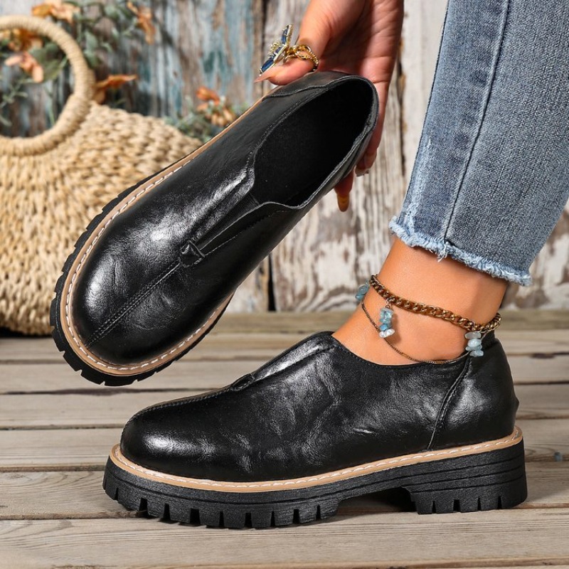 Sapatos Femininos Estilo Britâ - Women'S Fashion Shoes avaliação e preço