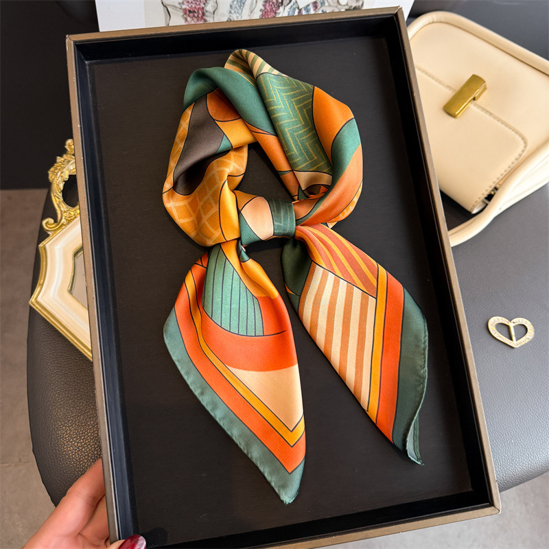 2026 nova geometria impressão  - Women Fashion Necktie avaliação e preço